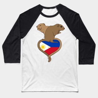 Gerbil Philippines (light) Baseball T-Shirt